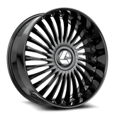 18" Azara AZX-103 Wheel 🔥 18X8 +35 5X114.3 + 5X120 🔥CB 74.1 Gloss Black Rim ✅